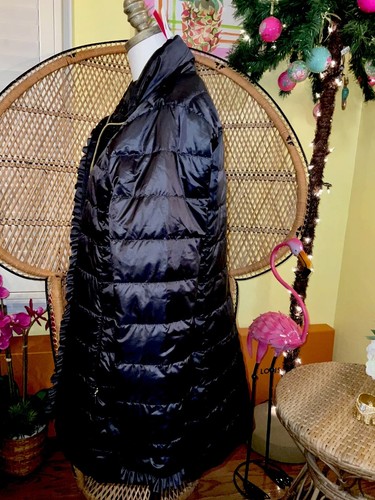 Lilly Pulitzer NWT Doria Puffer Jacket Onyx $298 Size 6,14,16 - 第 9/20 張圖片