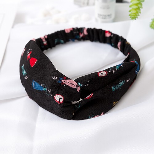 Erwachsene dehnbar Twist Knoten Head Wrap Stirnband geknotet Haarband Damen Haarband - Bild 25 von 149