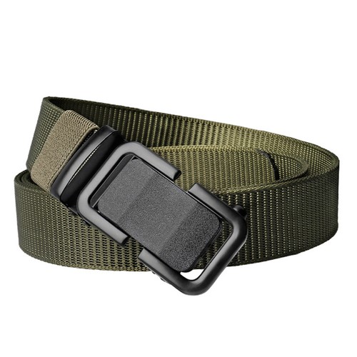 Military Belt for Men Tactical Strap Waistband Belts Quick Release Buckle Green - Picture 11 of 15