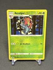 ACCELGOR REVERSE HOLO RARE #10 POKEMON DARKNESS ABLAZE