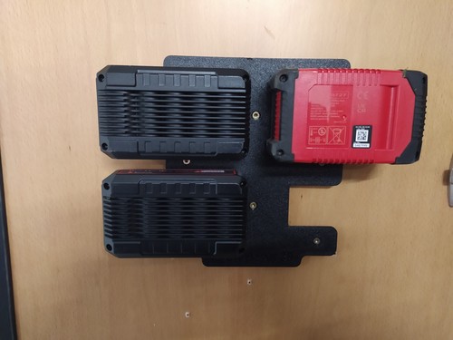 Akkus & Ladegerät Wandhalterung passend für Einhell Power X-Change Akku 18V - Picture 9 of 21