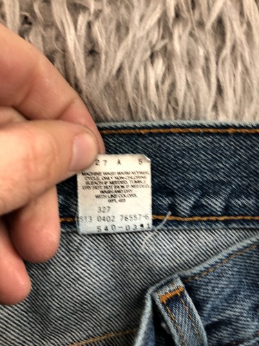 Levi's 540 Relaxed Straight Jeans Größe 42 x 32 Herren Mid Rise Medium Wash Blau - Bild 12 von 12