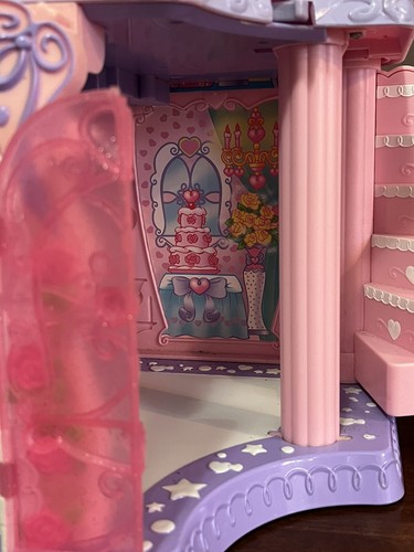 My Little Pony Crystal Rainbow Castle Exclusive Incomplete Set Working Read - Picture 5 of 16