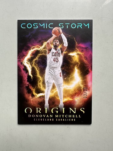 2023 Origins Cosmic Storm Gold Donovan Mitchell /10 Cleveland Cavaliers Cavs