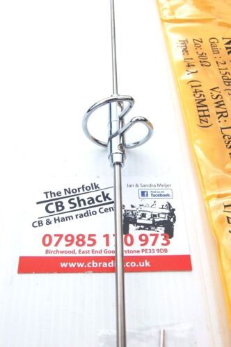 NR-770S Short Dual Band 2M 70CM Mobile Ham Antenna 144-440MHz VHF UHF Aerial - Picture 2 of 6