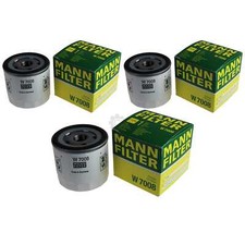 3X Filtro De Aceite Original MANN-FILTER W 7008