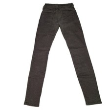 HUDSON Nico Super Skinny Midrise Geometric Print Jeans Size 26 Made in the USA