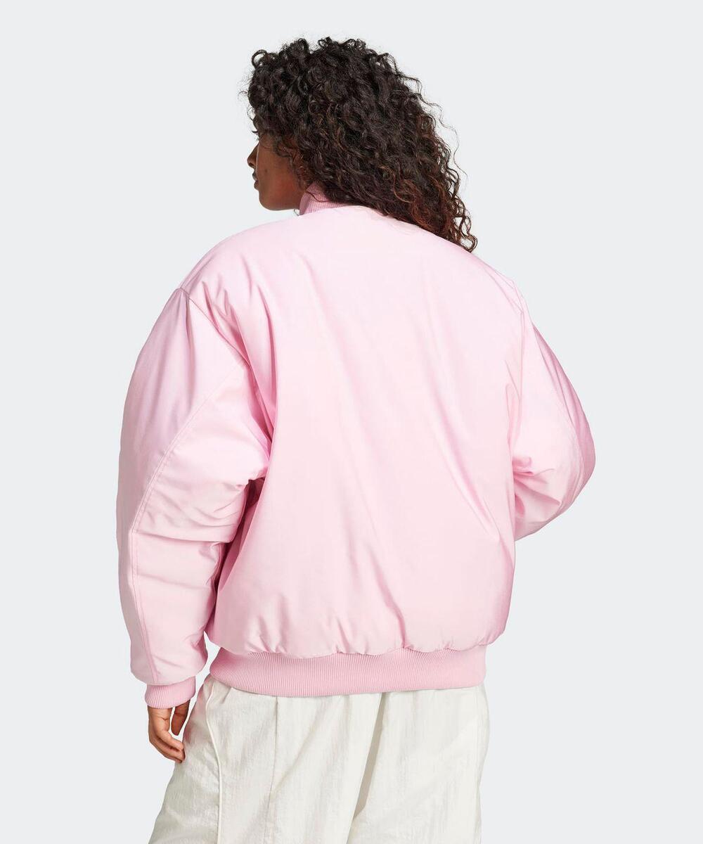 Genuine Adidas 70S Reverse Bomber Jacket -Green: Pink Genuine Adidas 70S Reverse Bomber Jacket -Green: Pink