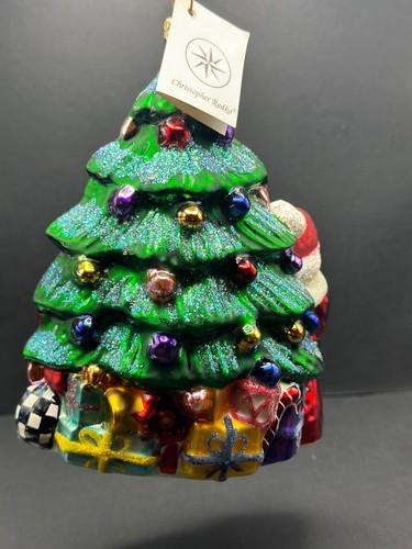 1997 Christopher Radko LAST STOP  Christmas Tree Toy Train Ornament 97-262-0 - Picture 5 of 9