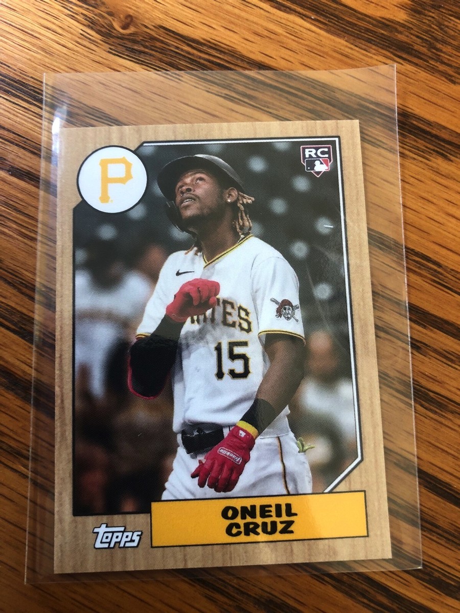 2022 Topps Mini - 1987 Topps Baseball Oneil Cruz #78B-9 (RC