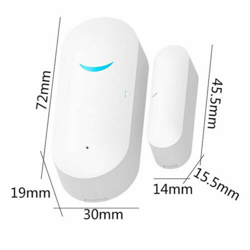 Tuya Smart WiFi Door Window Sensor Detector Safe Alarm for Alexa Google Home - Picture 8 of 9