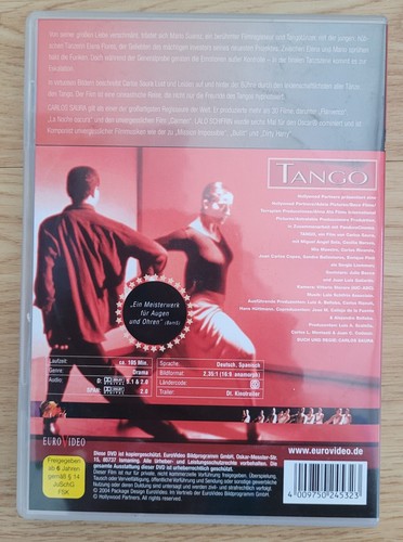 Tango Ein Film von Carlos Saura [ DVD ] Neuwertig  - Bild 2 von 3