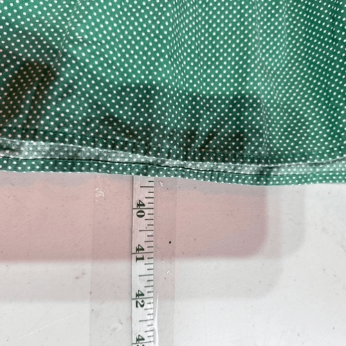 All the Wild Roses Women's Polka Dot Boho Tiered Breezy Midi Dress Green Size 8 - Bild 13 von 15