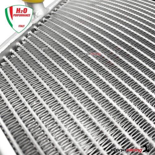 Radiatore acqua maggiorato H2O per Aprilia RS250 - Imagen 3 de 5
