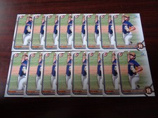 2022 Bowman Draft Michael Knorr #BD-120 1st Year ROOKIE CARD Lot of 16-ASTROS