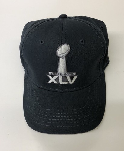 NWT  Super Bowl XLV North Texas NFL STRAPBACK GRAY Green Bay Packers - Picture 1 of 3