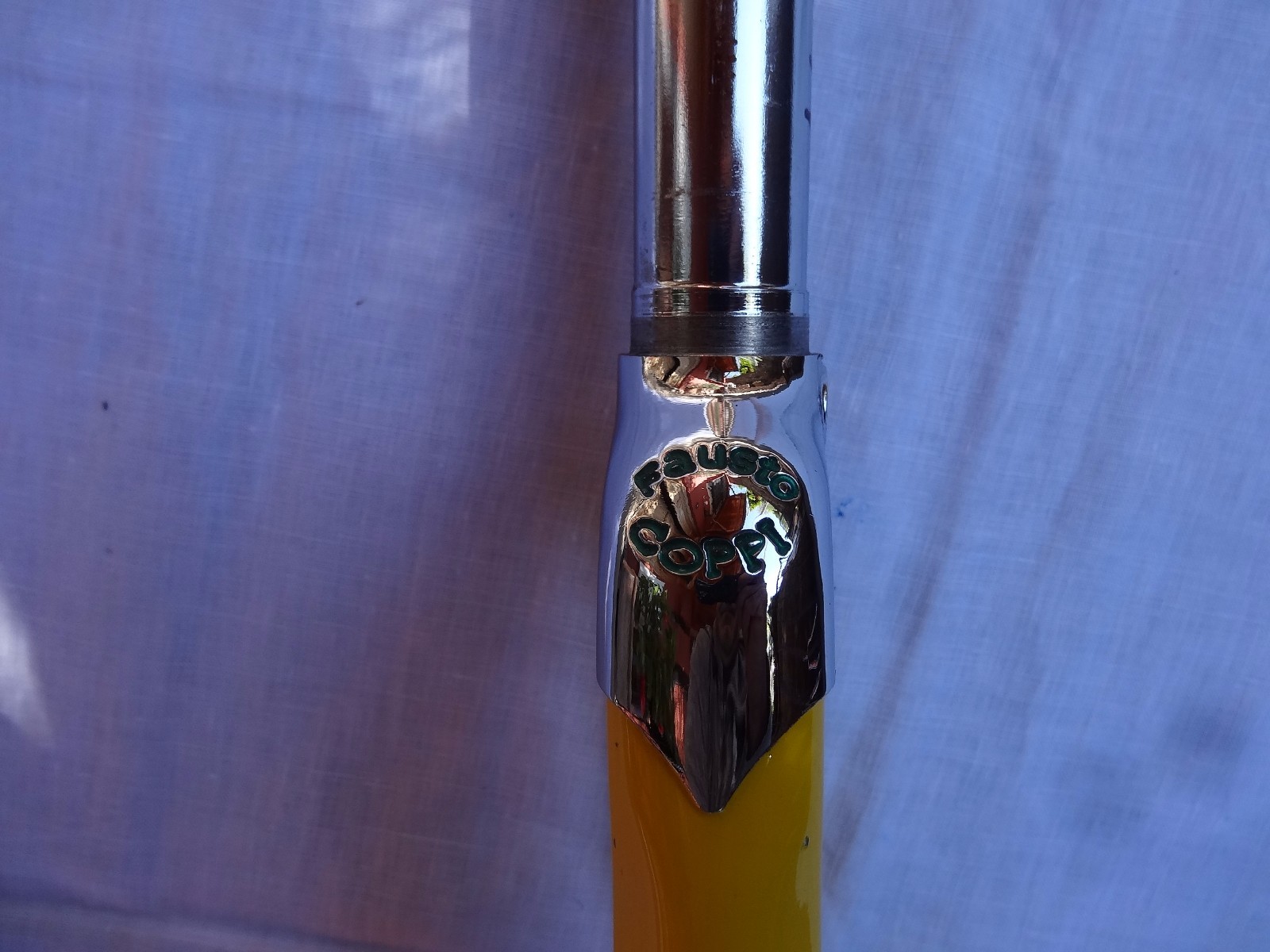 Vintage Coppi Fausto fork steel 1 inch L'Eroica Vintage Coppi Fausto fork steel 1 inch L'Eroica