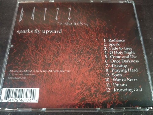 BATZZ IN THE BELFRY - Sparks Fly Upward CD Dark Wave / Goth Rock - Picture 4 of 4
