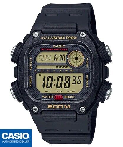 CASIO DW-291H-9AVCF⎪DW-291H-9A⎪Original⎪Hombre⎪10 Years Battery⎪Heavy Duty - Imagen 1 de 9