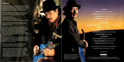 Santana CD Arista Records, 2002, 14737-2, Shaman ~ VG+ | eBay