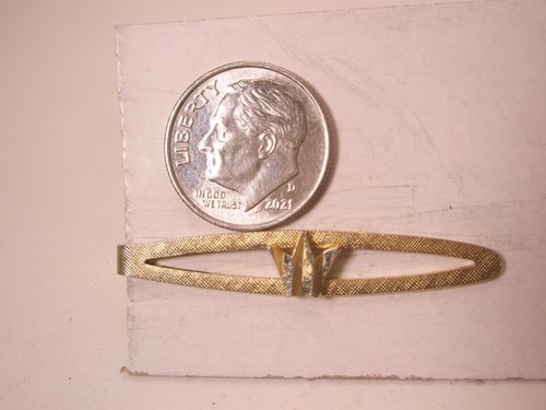 Royal Imperial Crown Vintage SWANK SMALL Tie Bar Clip family king queen - Picture 2 of 7