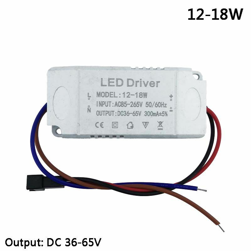 Corrente Costante LED Driver 6-18W 280mA AC 12-24V trasformatore di alimentazione 12V