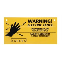 Zareba Ws3 3 Pack Electric Fence Warning Signs Zareba Ws3 3 Pack Electric Fence Warning Signs