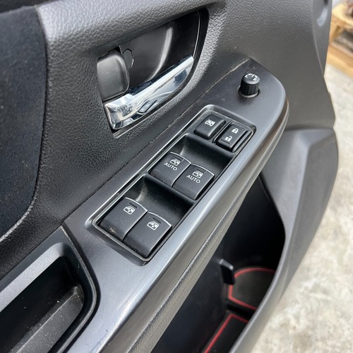 2017 SUBARU WRX STI OEM FRONT DRIVER LEFT DOOR CARD COVER PANEL - Picture 4 of 6