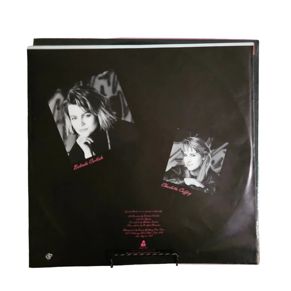 BELINDA CARLISLE MAD ABOUT YOU 1986 WHITE LABEL PROMO VINYL Go Go's First Press Foto 3 de 4