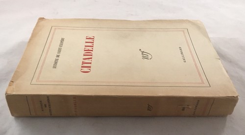 FRENCH BOOK ANTOINE DE SAINT-EXUPERY CITADELLE GALLIMARD 1951 - Bild 2 von 5