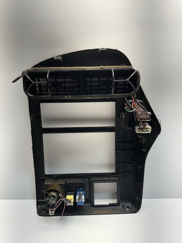 1997-2000 INFINITI QX4 DASH RADIO TRIM BEZEL W/SWITCH WOOD GRAIN OEM - Picture 5 of 7