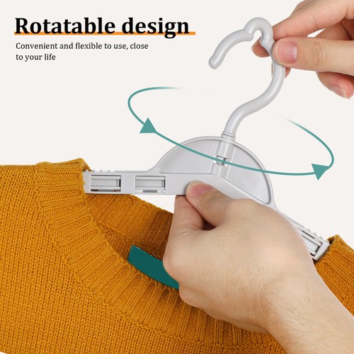 8 Pcs Cintre Télescopique Cintres Extensibles usine Pour Vêtements Voyage