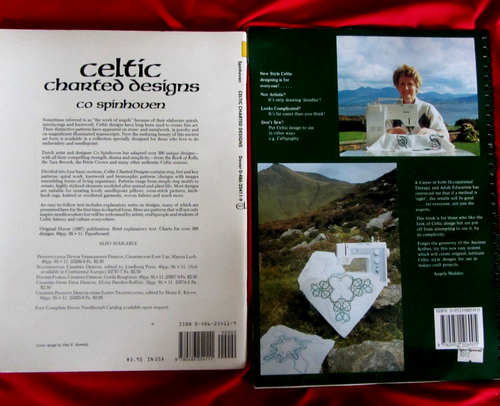 CELTIC CHARTED DESIGNS, SEW EASY CELTIC--LOT OF 2 PATTERN BOOKS, EXC. & UNUSED - Picture 3 of 11