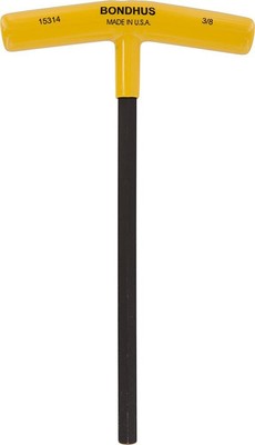 Bondhus 15207 1/8 Hex Tip T-Handle with ProGuard Finish Bondhus 15207 1/8 Hex Tip T-Handle with ProGuard Finish
