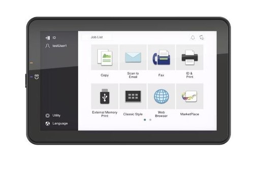 New Konica Minolta Bizhub Control Panel C450i C550i C650i  AA2JM70300 Screen - Picture 1 of 2