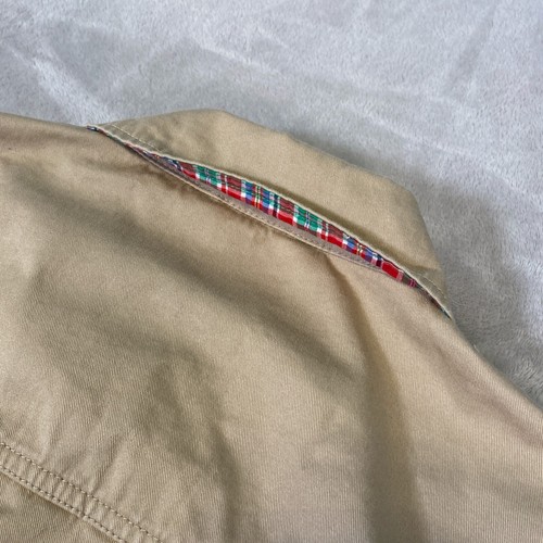 Vintage Polo Ralph Lauren Harrington Bomber Jacket Youth Size XL Pockets Beige - Picture 11 of 15