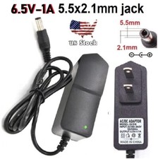 6.5V 1A 1000mA AC/DC 110-240V Converter Adapter Wall Charger Power Supply Mains