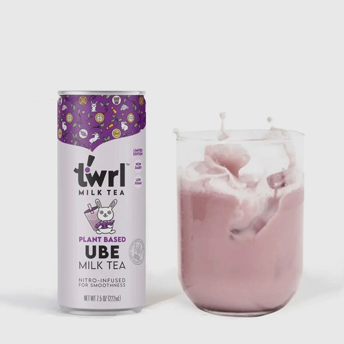 RETIRED 2024 LIMITED EDITION Twrl Milk Tea Ube Milk Tea Plant-Based - 第 7/7 張圖片