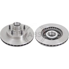 A.B.S. 2x Bremsscheibe vorne 267 belüftet für Chevrolet Blazer S10