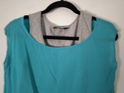 Reiss Silk/Cotton Layer Detail Top - Size M - Picture 5 of 8
