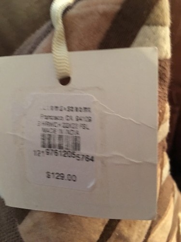 Williams Sonoma Harwich Embroidered Appliqué Linen 22” PC Plaza Taupe/pink - Picture 4 of 7