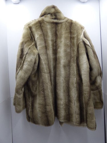 Ladies Dennis by Dennis Basso grey / cream long sleeve reversible jacket size2XL - Picture 2 of 4