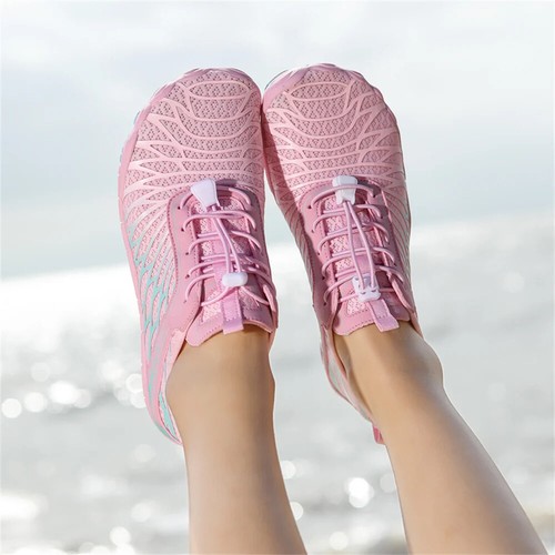Wanderschuhe Barfuß Damen Pro Wasserdicht Rutschfest Weite Outdoorschuhe Unisex - Bild 11 von 24