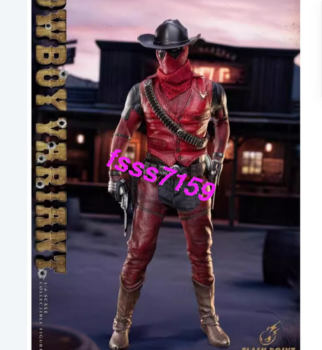Flash Point Studio Cowboy Deadpool Actionfigur Modell 1/6 Scale Vorbestellung Neu - Bild 8 von 8