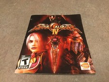 Soul Calibur IV (Sony PlayStation 3, 2008) Instruction Booklet Only.