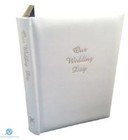 Double CD DVD Prestigious White Wedding Photo Album Case Velvet Padded HQ AAA