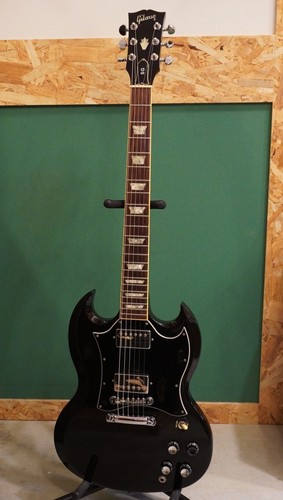 Gibson 1994 SG Standard Ebony Black 1994 Electric Guitar - Picture 8 of 11