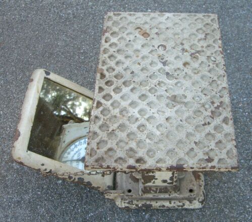 Vintage Antique Jaraso Weighing Machine Scale with Mirror Cast Iron - Picture 3 of 9