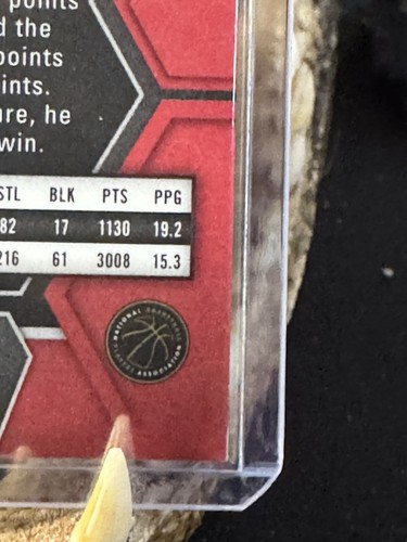 2022/23 Panini Mosaic Kevin Porter Jr Gold Disco /10 . Rockets/Bucks - Picture 9 of 9