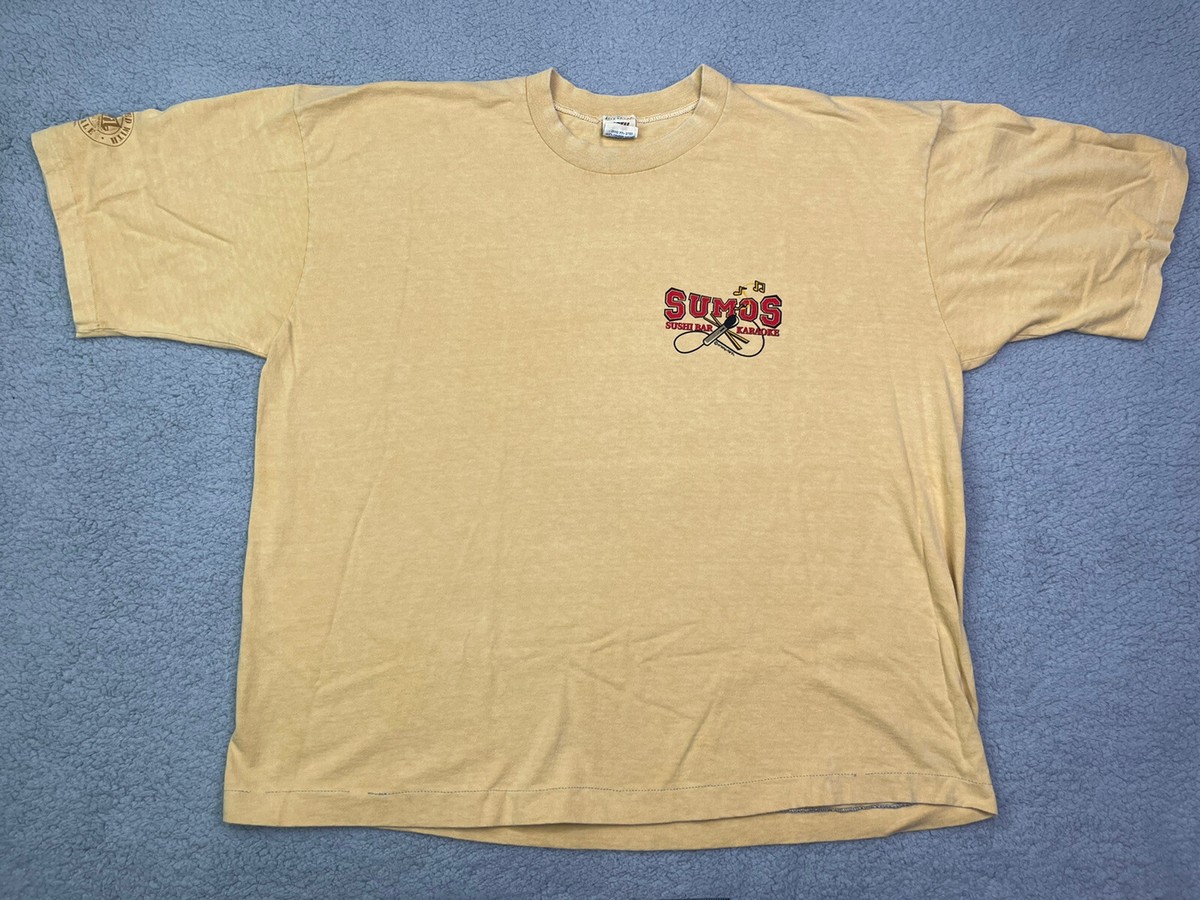 Crazy Shirts Hawaii sumo's Sushi Bar And Karaoke T Shirt Crazy Shirts Hawaii sumo's Sushi Bar And Karaoke T Shirt